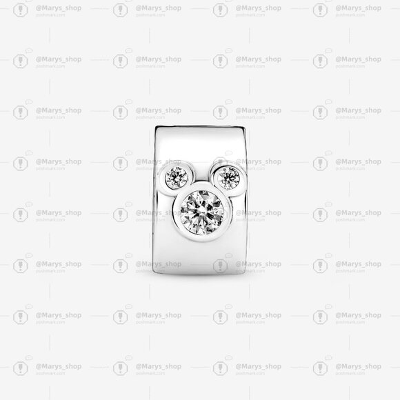 Pandora Disney Mickey Mouse & Minnie Mouse Clip Charm - Picture 3 of 4